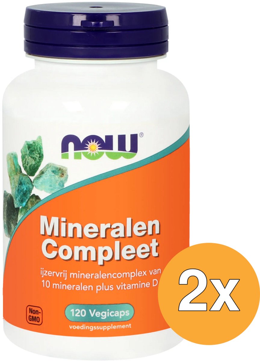 2x Now Mineralen Compleet