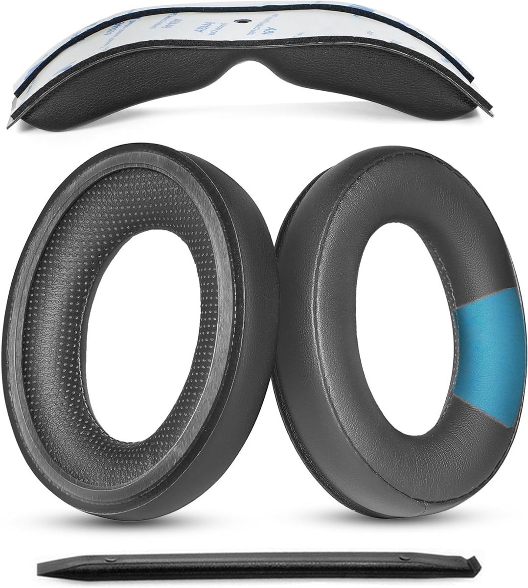 Comfortabele Oorkussens en Hoofdband Vervanging voor Sennheiser HD620S - Hoogwaardige Kunstlederen Oorkussens voor Verbeterde Geluidskwaliteit en Draagcomfort