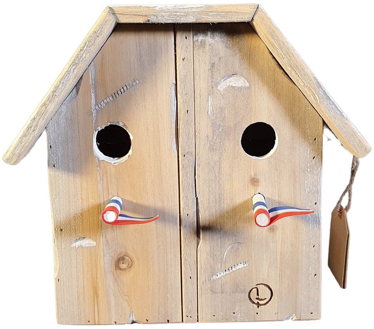 birdhouse old dutch 2 under 1 roof