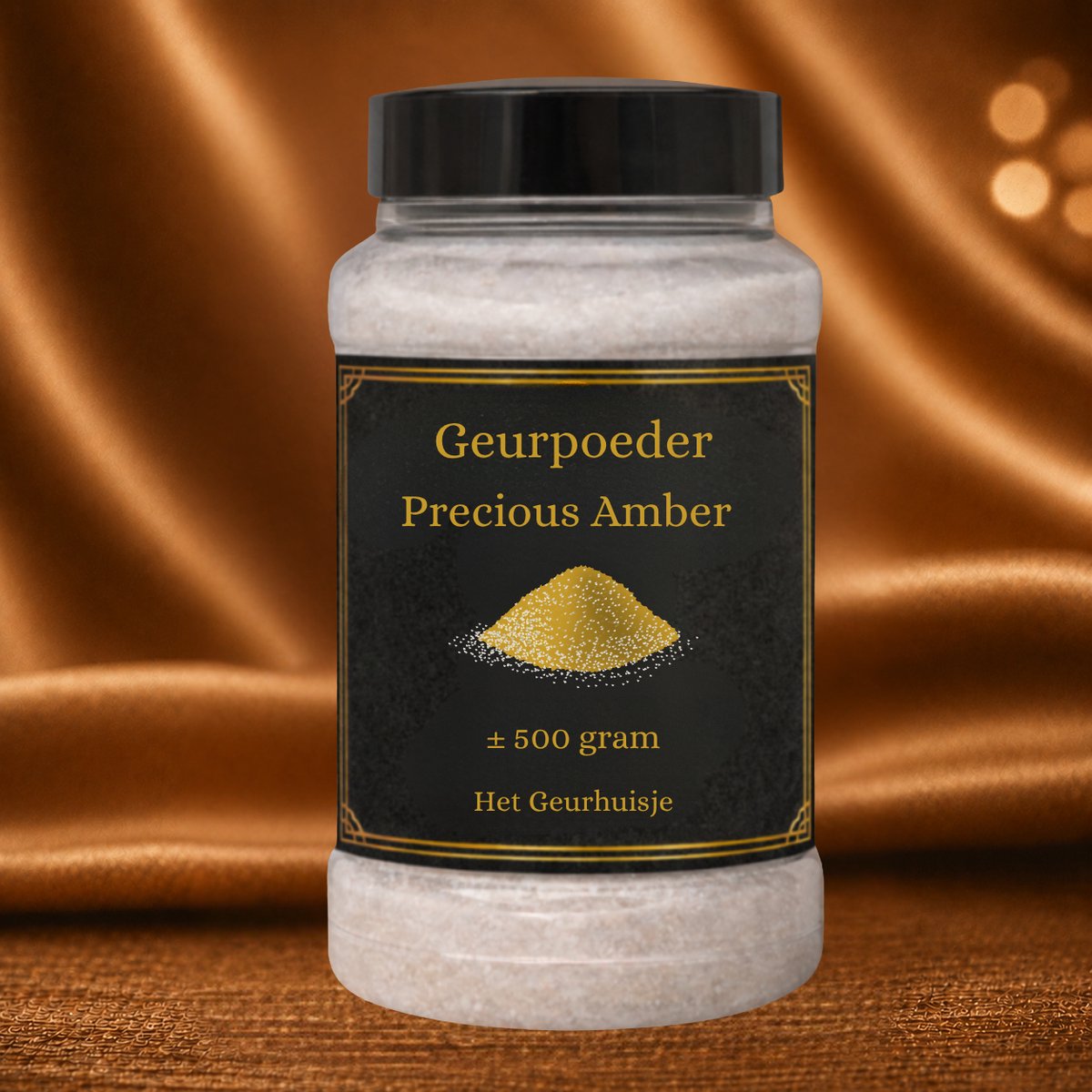 Interieur Geurpoeder - Inspired by: Rituals Precious Amber (± 500 gram) - Voor Stofzuiger, Tapijt & Interieur - Luxe Geur voor een Schoon & Fris Gevoel - Dierproefvrij