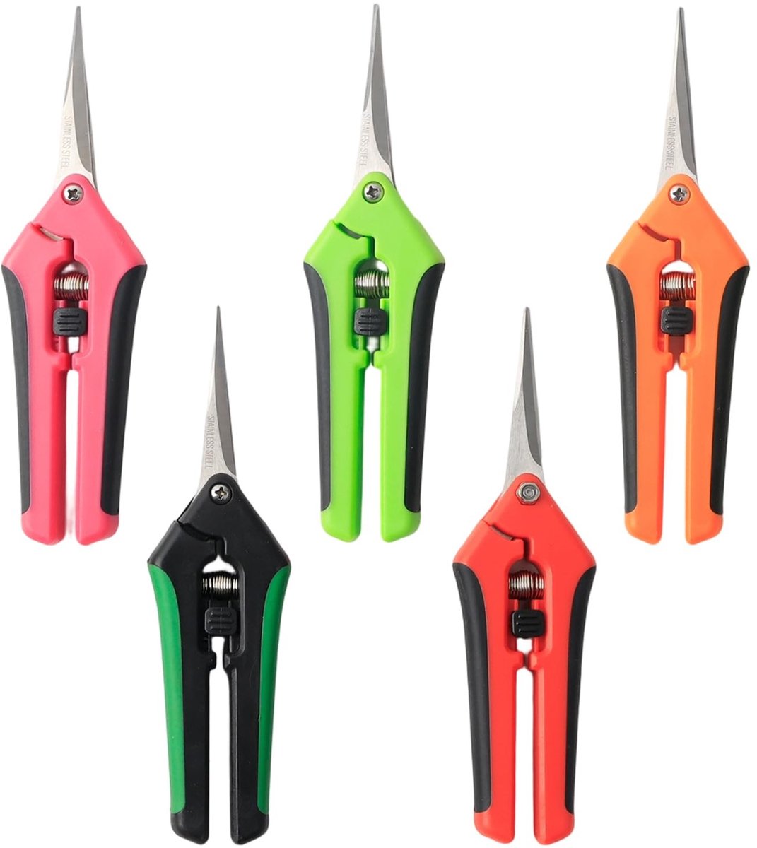 Dailygoods- Snoeischaar Set - Ergonomische Handgrepen - Roestvrij Stalen Messen - Precisiebonsai Schaar - Bloemenschaar - Ideaal voor Planten en Oogsten - Tuinschaar