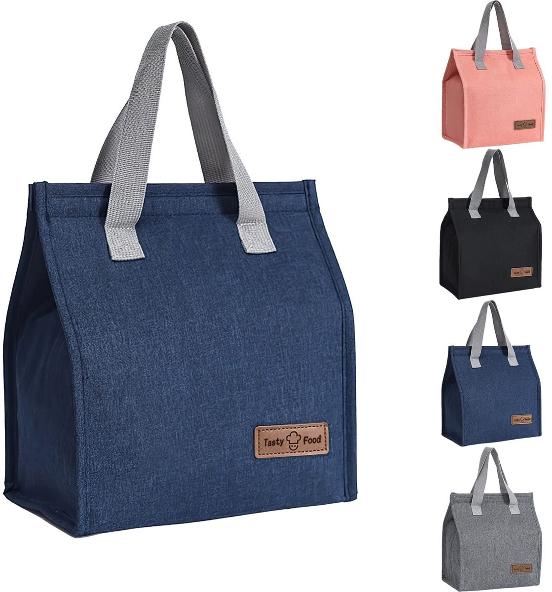 Dailygoods- Lunchtas Herbruikbaar - Geïsoleerde Koeltas - Lekvrij - Voor Dames/Heren - Voor Kinderen - Ideaal voor Werk/School/Reizen