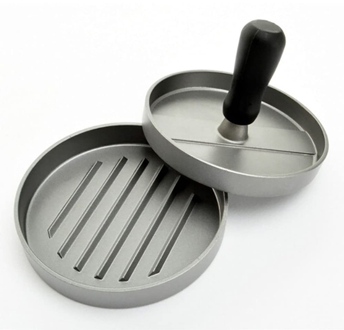 Dailygoods - Burger Press - Hamburger Maker - Antiaanbaklaag - Aluminium - Accessoire - Grillen - Handgemaakt