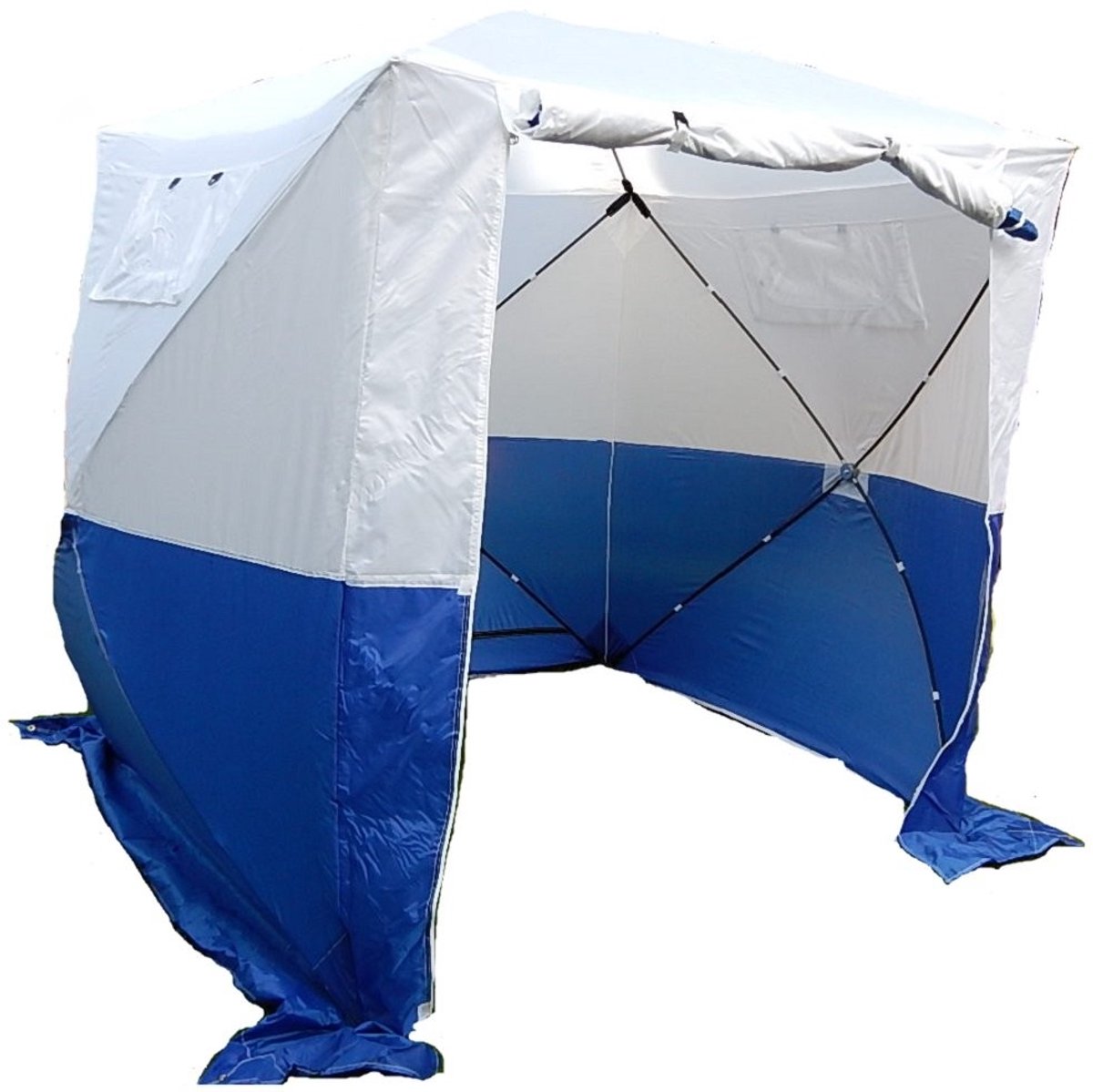 Dailygoods- Vouwtent zonder bodem - Opvouwbare Tent - Bouwtent - Vrijetijdstent - Regenbescherming - Afmetingen 1,80 x 1,80 x 1,80 m