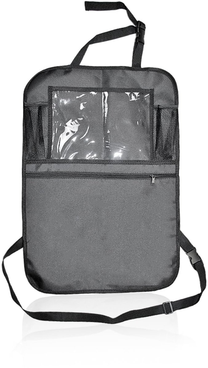 Dailygoods- Opbergtas Waterdicht - Auto-Rugopbergtas - Oxford-Stof - 62 x 42 cm - 1 Stuk - Veel Zakken voor Extra Opbergruimte - Achterbankorganizer