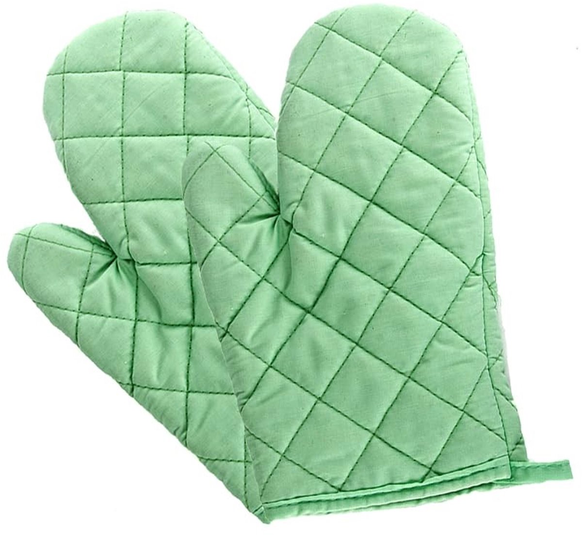Dailygoods- Ovenhandschoenen Hittebestendig - Ovenhandschoenen 2 Stuks - Bakhandschoenen - Pannenlappen - Duurzaam Katoen-Polyester