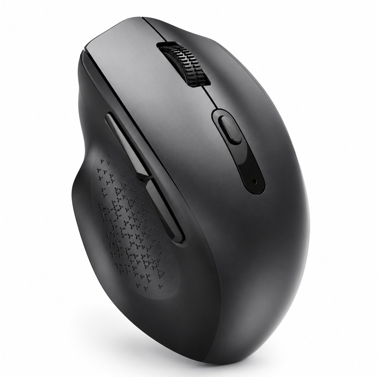 Sounix Draadloze Muis - Laptop muis - 2.4G - Stille muis - DPI 4000 - Ergonomisch design - Zwart