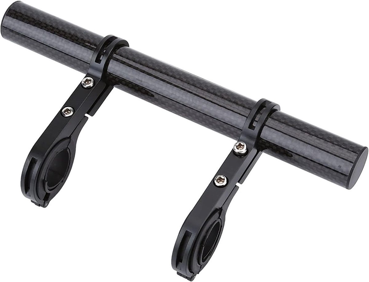 Handlebar Extender voor Fietsen, Verlengstuk voor 25.4-31.8mm Stuur, Geschikt voor Fietslampen, Smartphones en Navigatiesystemen, 20mm Verlenging