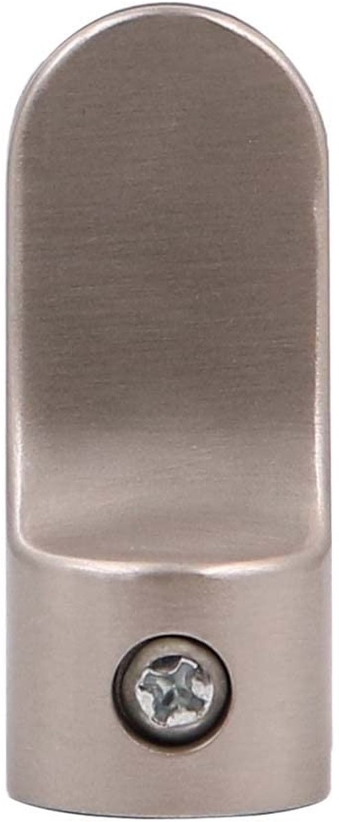 Dailygoods- Glasplankbeugels Verstelbaar - Glasklemmen - Zinklegering - Draagvermogen - 2 Stuks - Klembreedte 2-23 mm - Glasklem