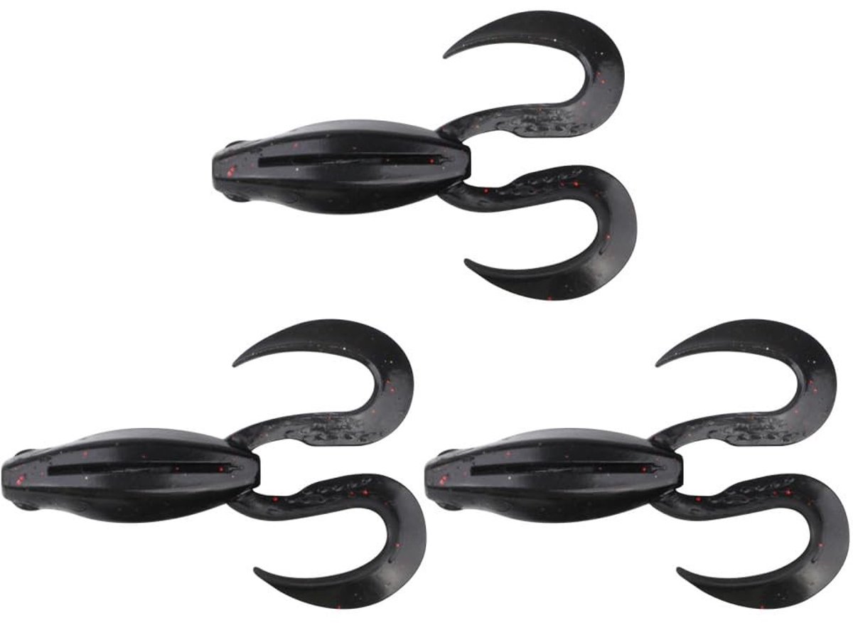 Dailygoods - Zacht Kunstaas Kikker - 3/5/8 Stuks Visaas voor Forel en Roofvis