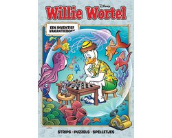 Willie Wortel Vakantieboek 2026 – doeboek voor slimme kinderen vol puzzels en uitdagingen – 130 pagina’s