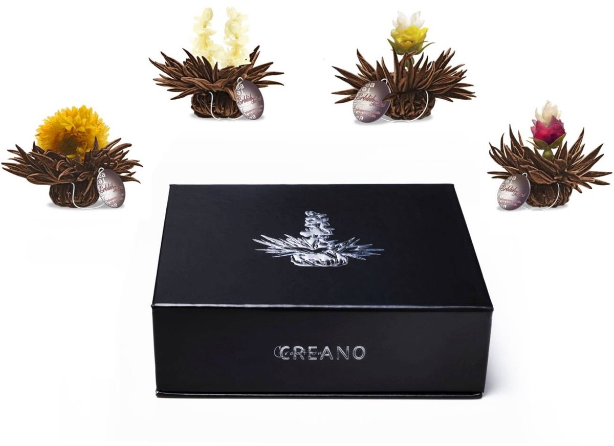 Magneetbox met 6 Teelini's zwarte thee