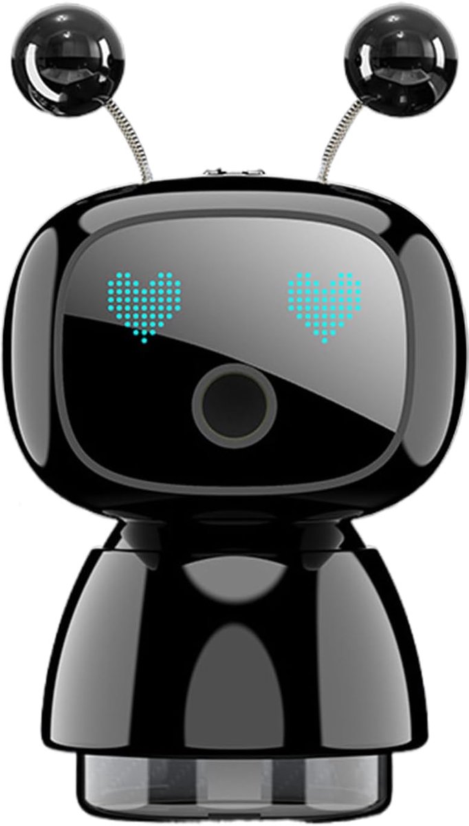 Auto Luchtverfrisser - Vent Clip - Auto Interieur - Robot Vorm - 6.5x6.5x13.5cm - Zwart