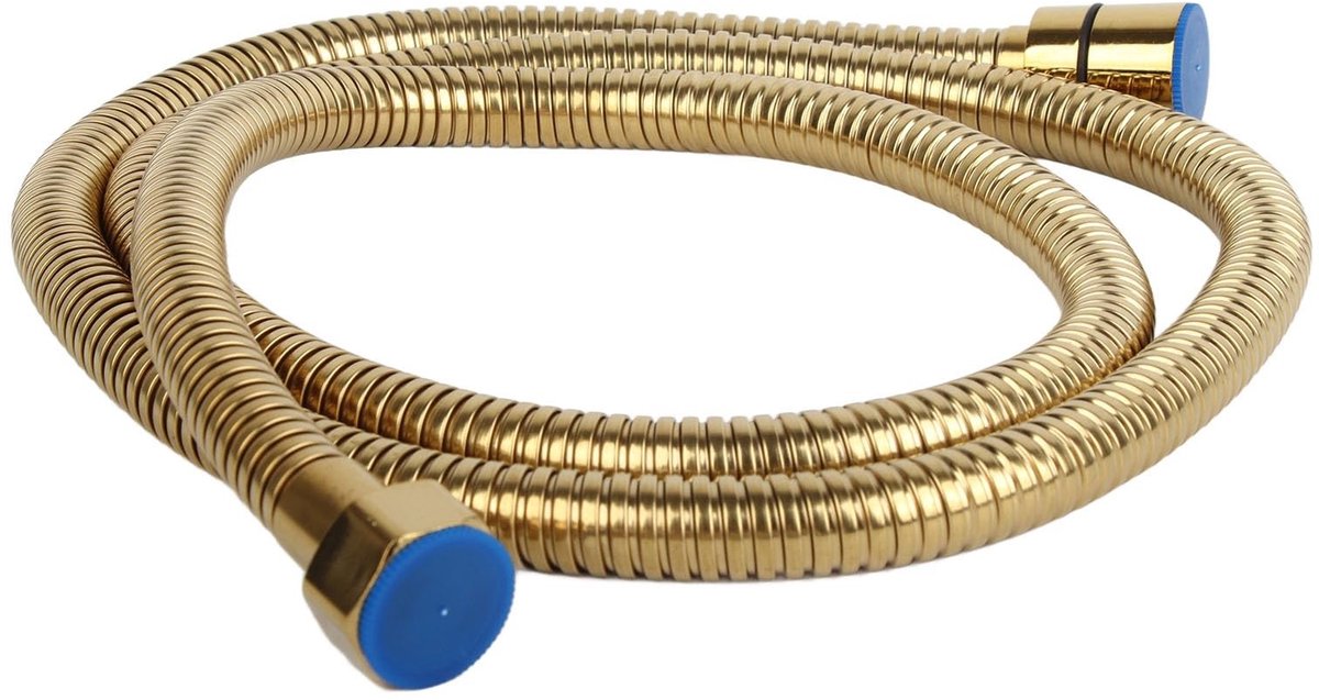 Dailygoods- Doucheslang Dubbele Gesp - Roestvrij Staal - Eenvoudige Installatie - Hoge Temperatuurbestendigheid - Duurzaam - Praktisch Gebruik - Douchekop