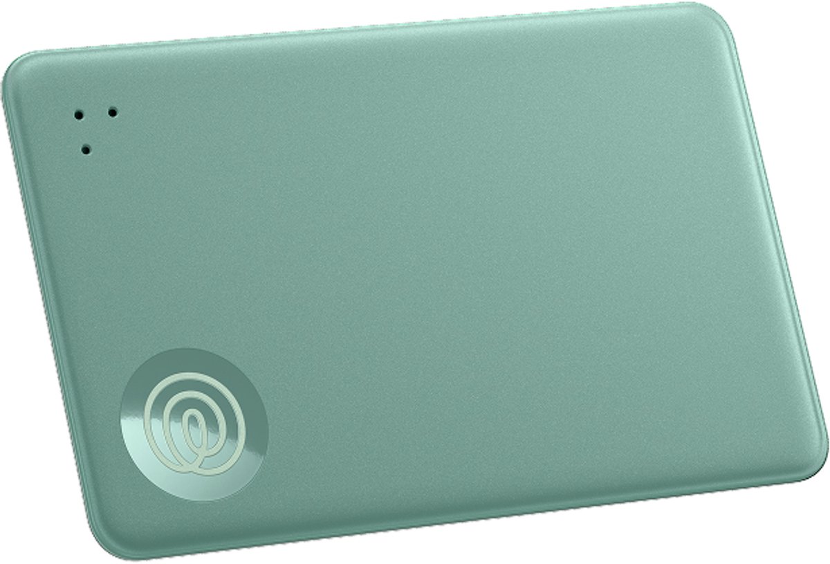 Life360 Tile Slim - Krachtige Bluetooth Tracker - Item locator voor Portemonnee, Bagagelabels, Paspoort - 1 stuk (Seaglass)