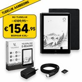 Veloura One E reader - inclusief 32GB SD kaart - 6 inch ereader met hoesje - met schermverlichting en nachtmodus - 64 GB opslag - online luisterboeken - nederlandstalig ebook