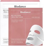 Biodance Bio Collagen Real Deep Mask - Gezichtsmasker - 4 stuks