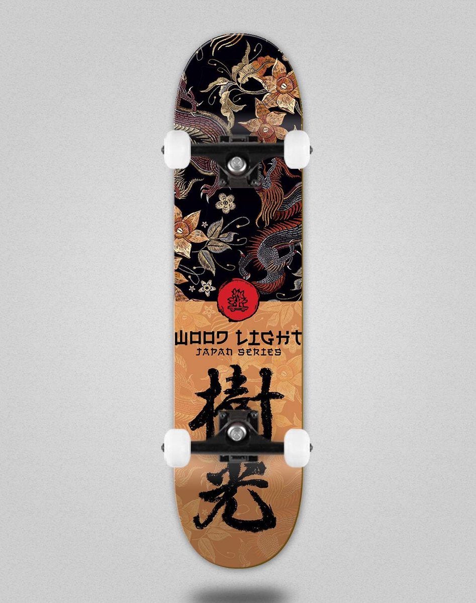 Compleet skateboard Skateplank Straat skateboarden Japan serie design 8.25 inch Gekleurd