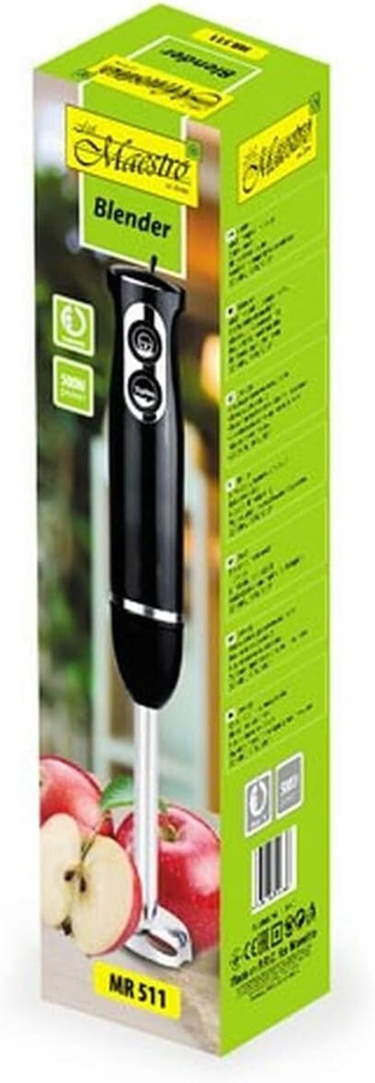 Hand Blender - Mixer Keuken - Snel Mixen - Krachtige Motor - 1 Liter - Multicolor — afbeelding 4