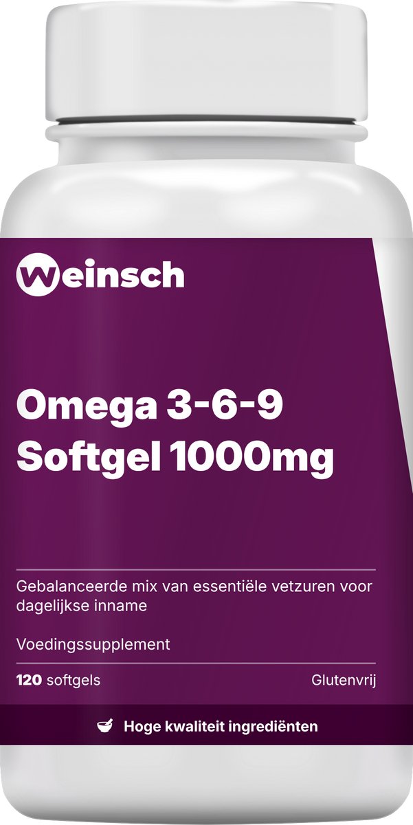 Weinsch Omega 3-6-9 Softgel 1000mg | 1400mg | 120 softgels