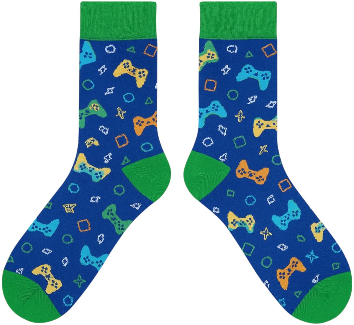 Dailygoods- Funsokken Heren - Grappige Motiefsokken - Katoenen Sokken - Maat 42-46 - Zachte Katoenmix - Opvallende Designs
