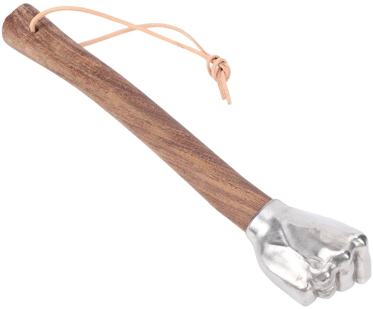 Dailygoods- Tuingereedschap Roestvrijstalen Kop - Houten Handvat - Antislip Grip - Lichtgewicht - Bouw/Huishoudelijk - Veelzijdig Gebruik - Hamer