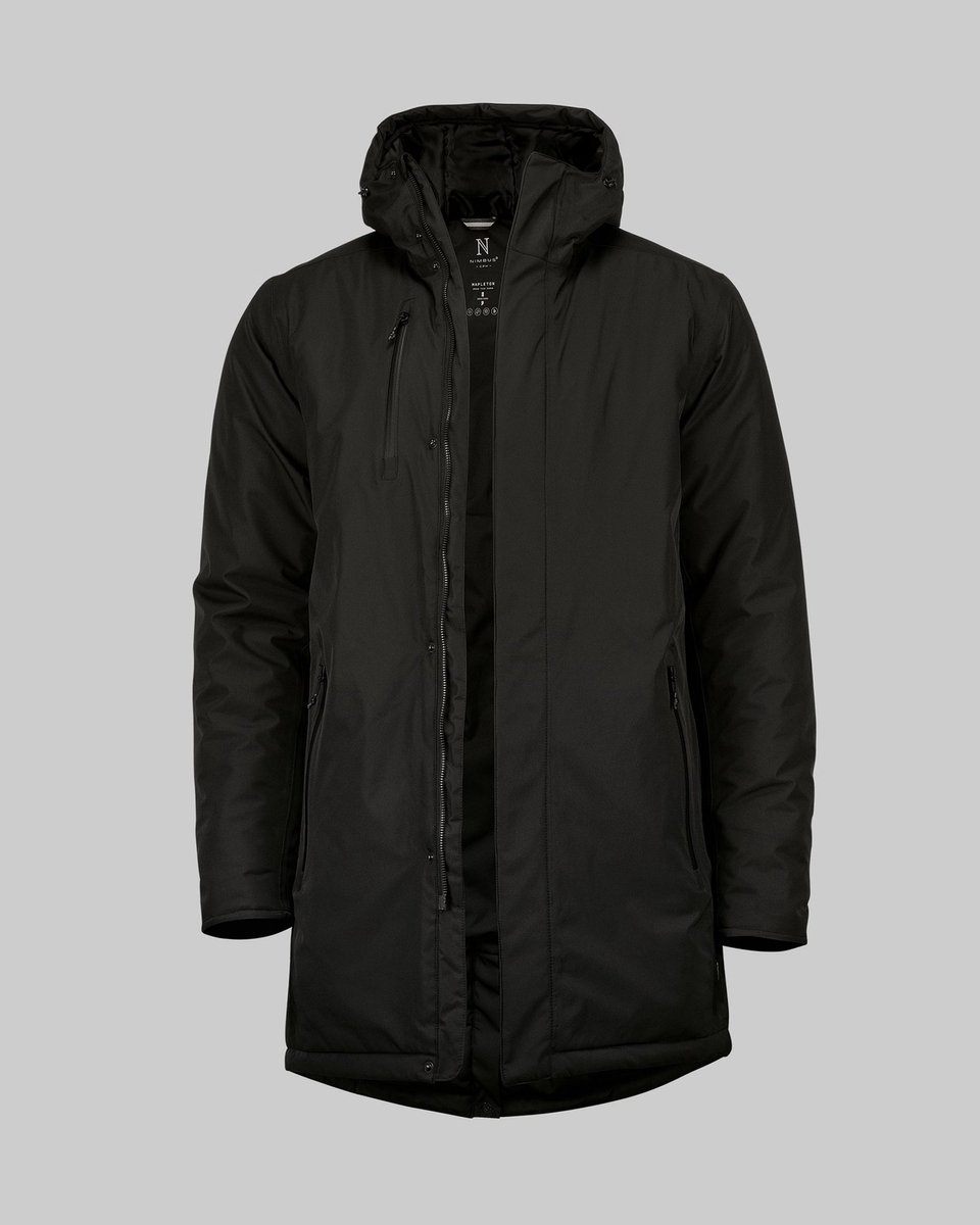 Nimbus mapleton jas parka winterjas | Maat L | Zwart