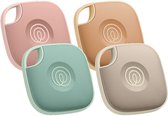 Life360 Tile Mate - Krachtige Bluetooth Tracker - Item locator voor Sleutels, Tassen en Meer - Telefoonzoeker - Compatibel met iOS en Android - 4-stuks (gekleurd)
