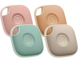 Life360 Tile Mate - Krachtige Bluetooth Tracker - Item locator voor Sleutels, Tassen en Meer - Telefoonzoeker - Compatibel met iOS en Android - 4-stuks (gekleurd)