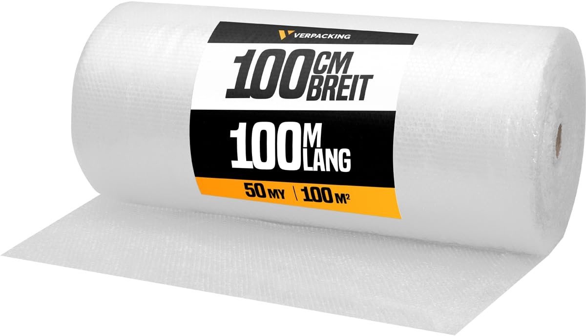 Dailygoods - Noppenfolie 100 cm x 100 m - 50 my - Verpakkingmateriaal