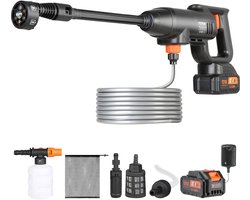 Archi Draadloze Hogedrukreiniger – Hogedrukspuit - 1.1 GPM – Handhogedruk - Autowaspistool - 6-in-1 Mondstuk – Voor Auto, Tuin en Terras