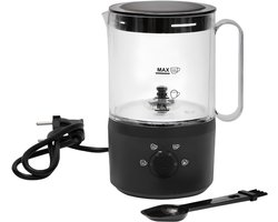 NIVA® Melk Opschuimer - Melkopschuimer - Melkopschuimer Electrisch - Zwart - 11cm x 13cm x 18cm