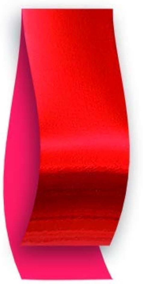 strik Maxi strik van metaal, snel glanzend, rood, Ø 35 cm
