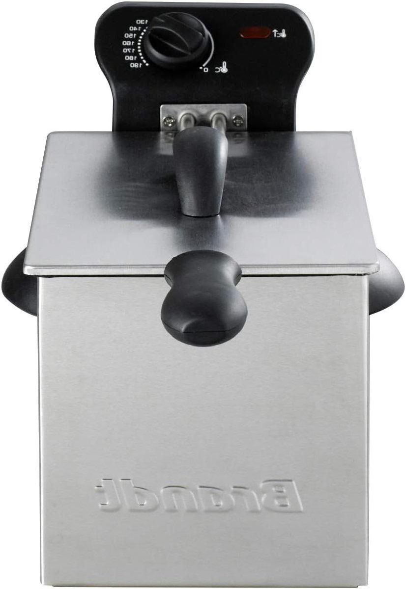 Friteuse - Frituurpan - Lekker Frituren - Oververhitting Bescherming - 3 Liter - Grijs