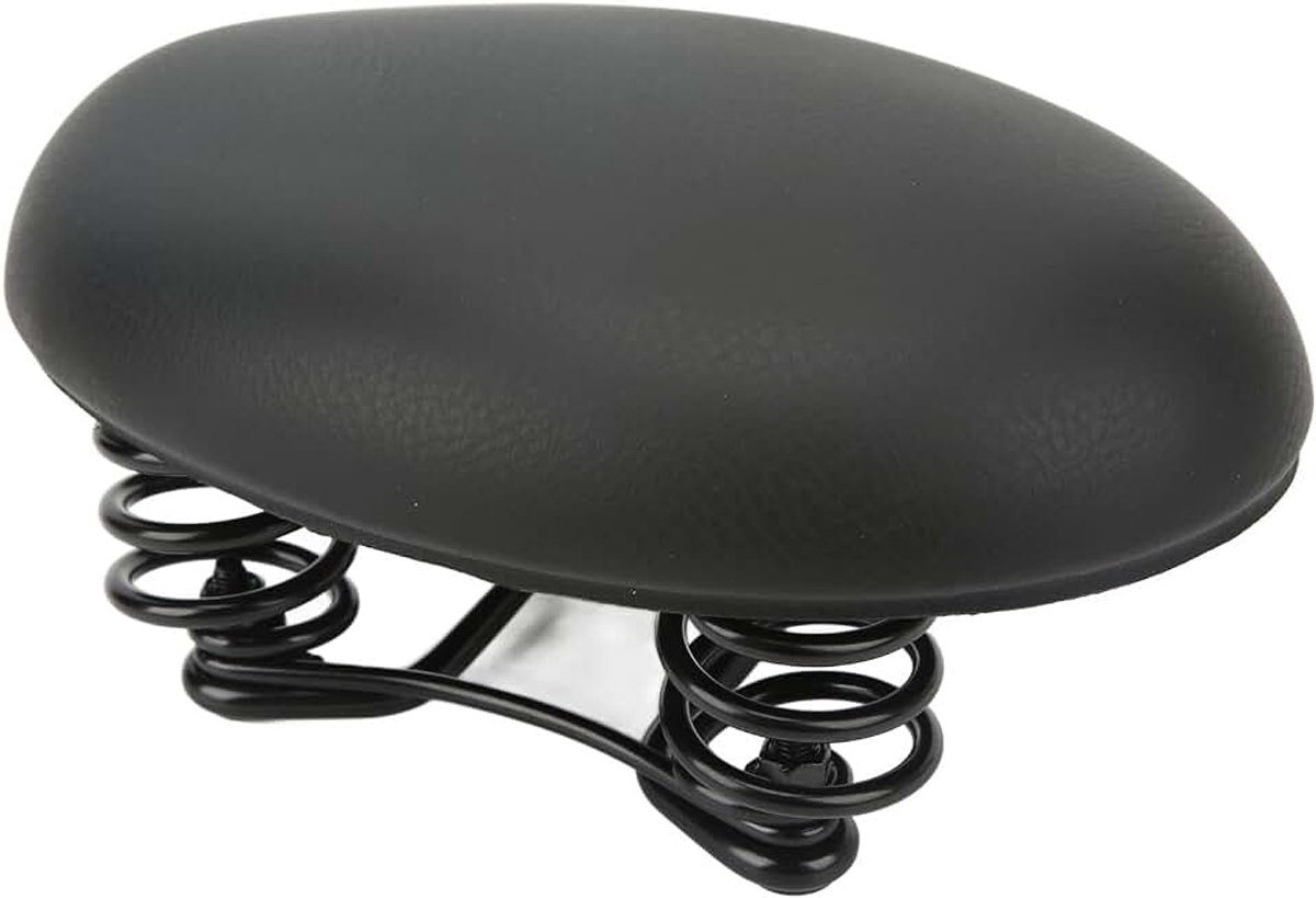 PU-leer Geschuimd katoen Ademend Superelastisch dubbellaags ontwerp Schokabsorberend neusloos fietszadel Ergonomisch comfortabel fietszadel voor racefietsen Mountainbikes