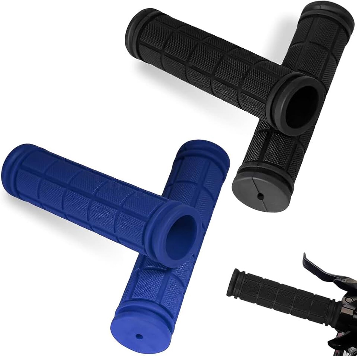 Handgrepen, 22 mm, ergonomische stuurgrepen voor mountainbike, scooter