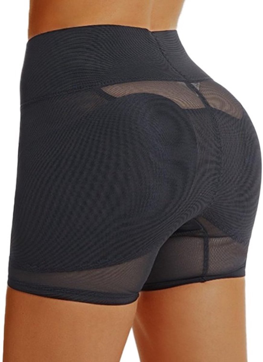 - Buikcontrole-ondergoed - Vormend ondergoed - Hoge Taille - Slankmakend ondergoed - Billenlift - Dames - Zwart
