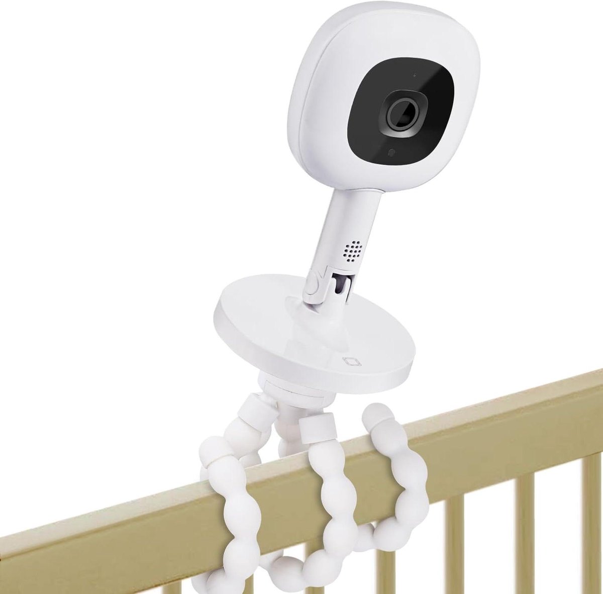 Babyfoonhouder Flexibel - Camera Statief - Babykamer Bewaken - Geen Gereedschap Nodig - N.v.t. - Wit