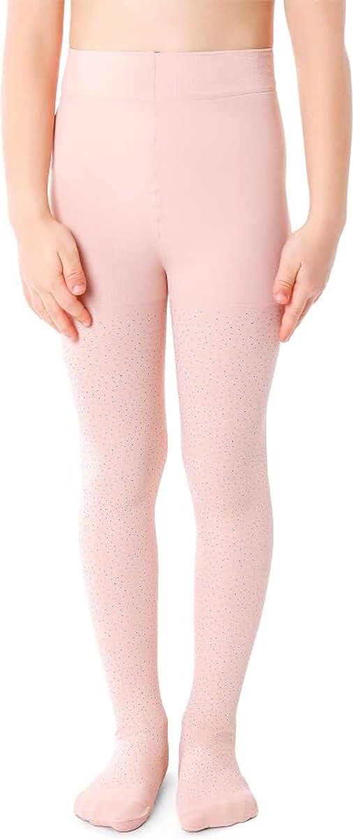 Dunne panty voor kinderen, met mooie print, meisjes, met patroon, 40 denier, school, dansceremonie, casual