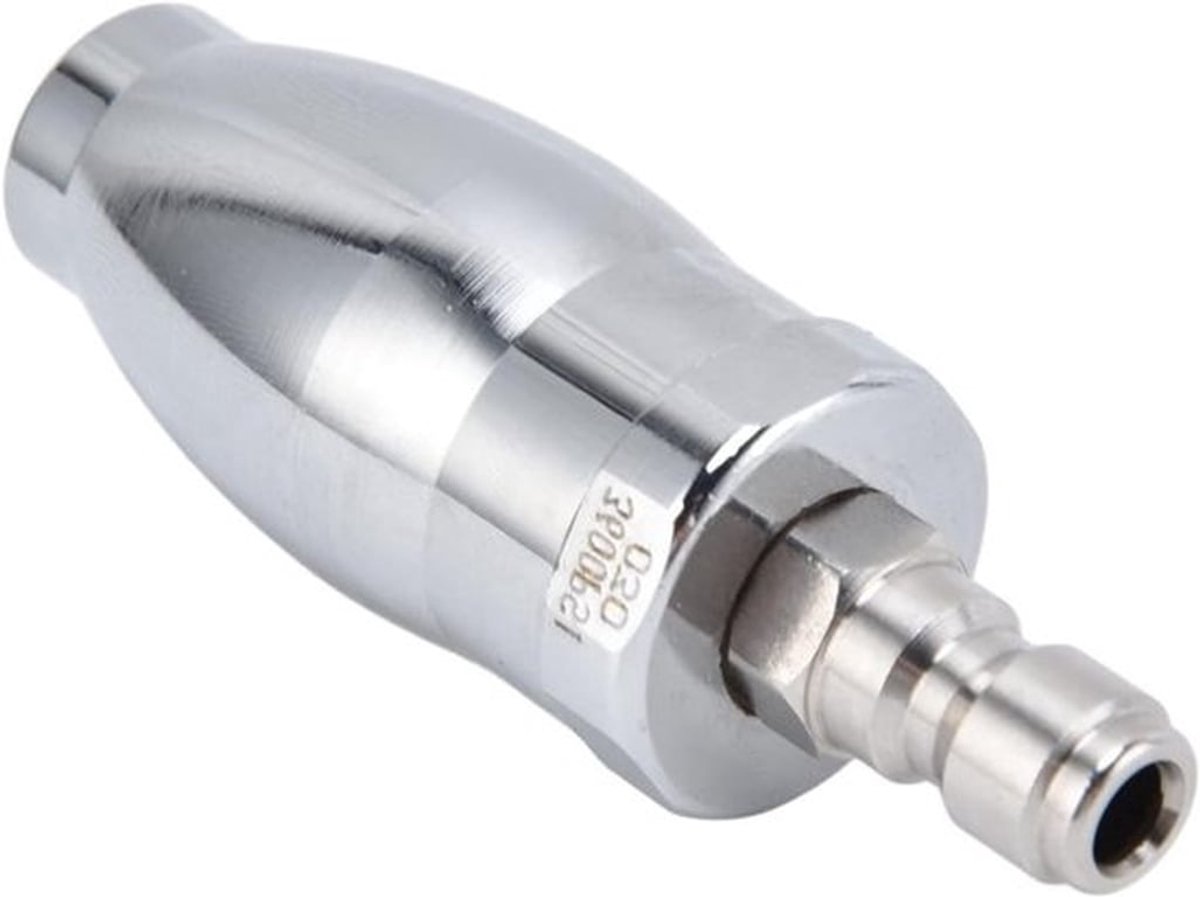 Hoogdruk Draaibare Turbo Spuitmond met 1/4 inch Snelle Aansluiting, RVS, 3600 PSI voor Effectieve Reiniging van Terrassen en Voertuigen