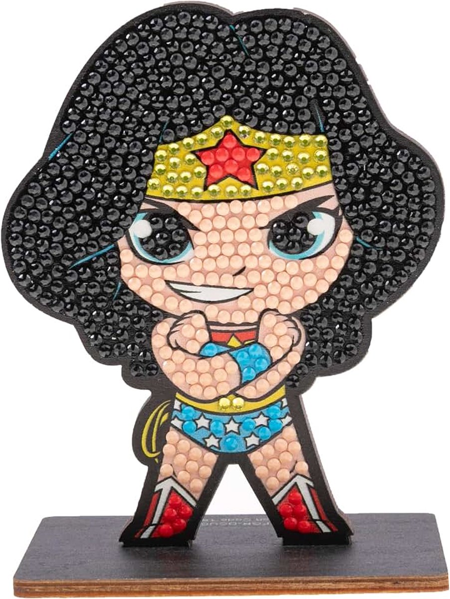 DC Comics Wonder Woman Diamant- & Verzamelbare houten figuurset