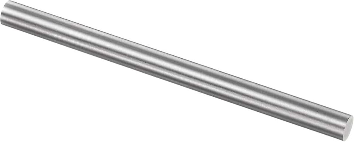 Ronde metalen staven van staal, 7 mm x 100 mm, gereedschap voor draaibank van staal met hoge snelheid (HSS) voor draaibanken en boormachines
