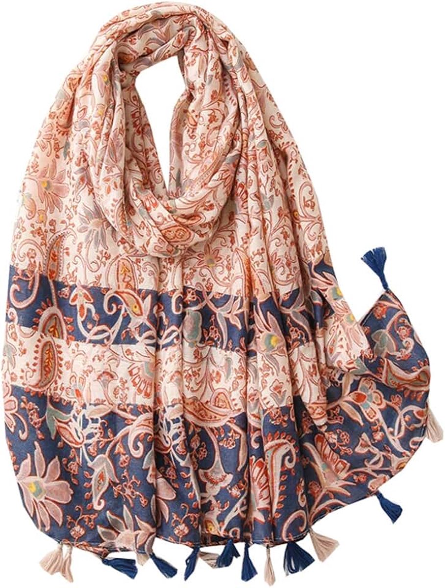 Sjaal voor dames, hoofddoek, halsdoek, sjaal, dames, stola