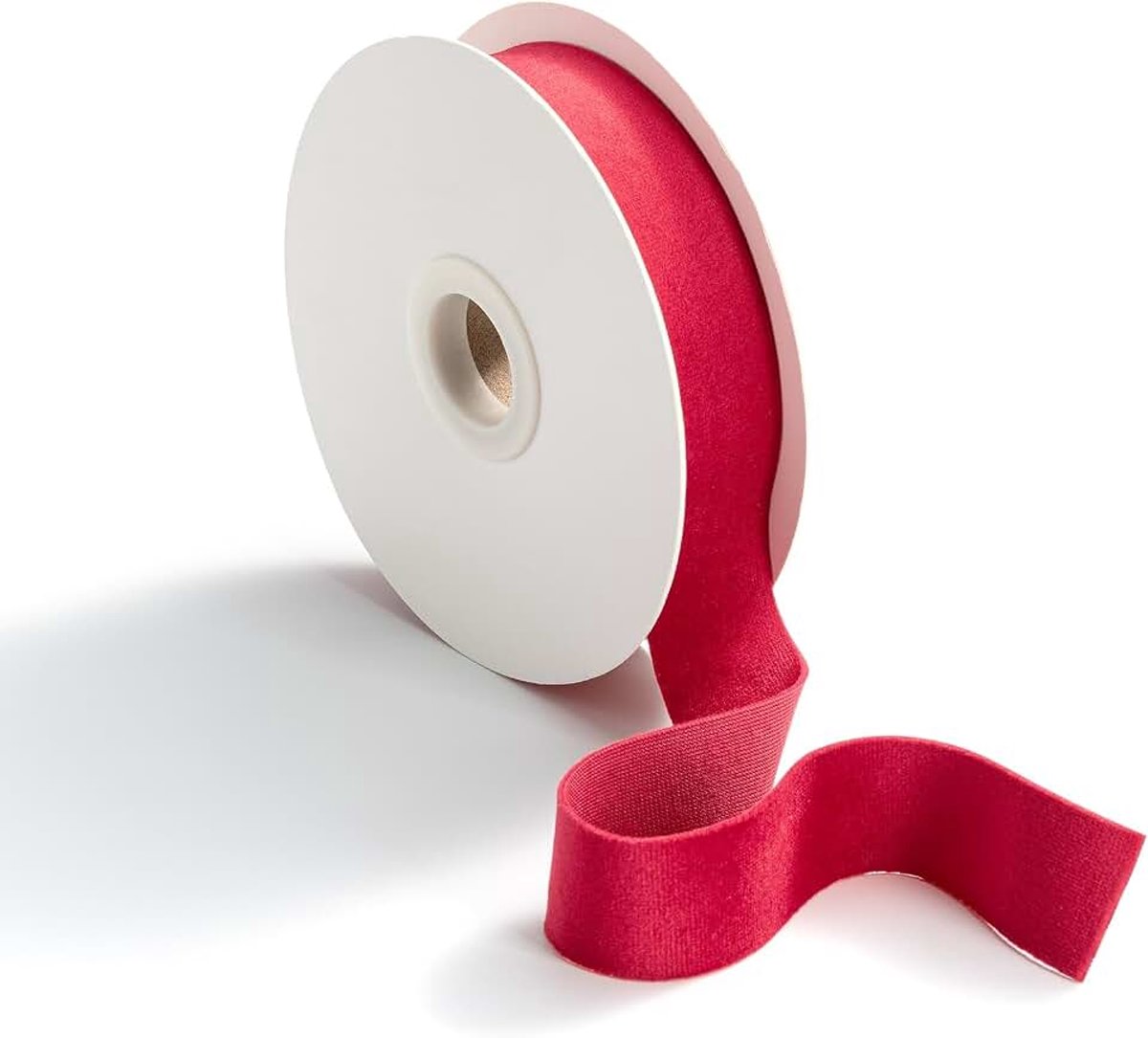Lint fluweel rood 25 mm rood fluwelen lint cadeaulint rood lint decoratielint rode linten rode strik fluwelen boord sieradenlint