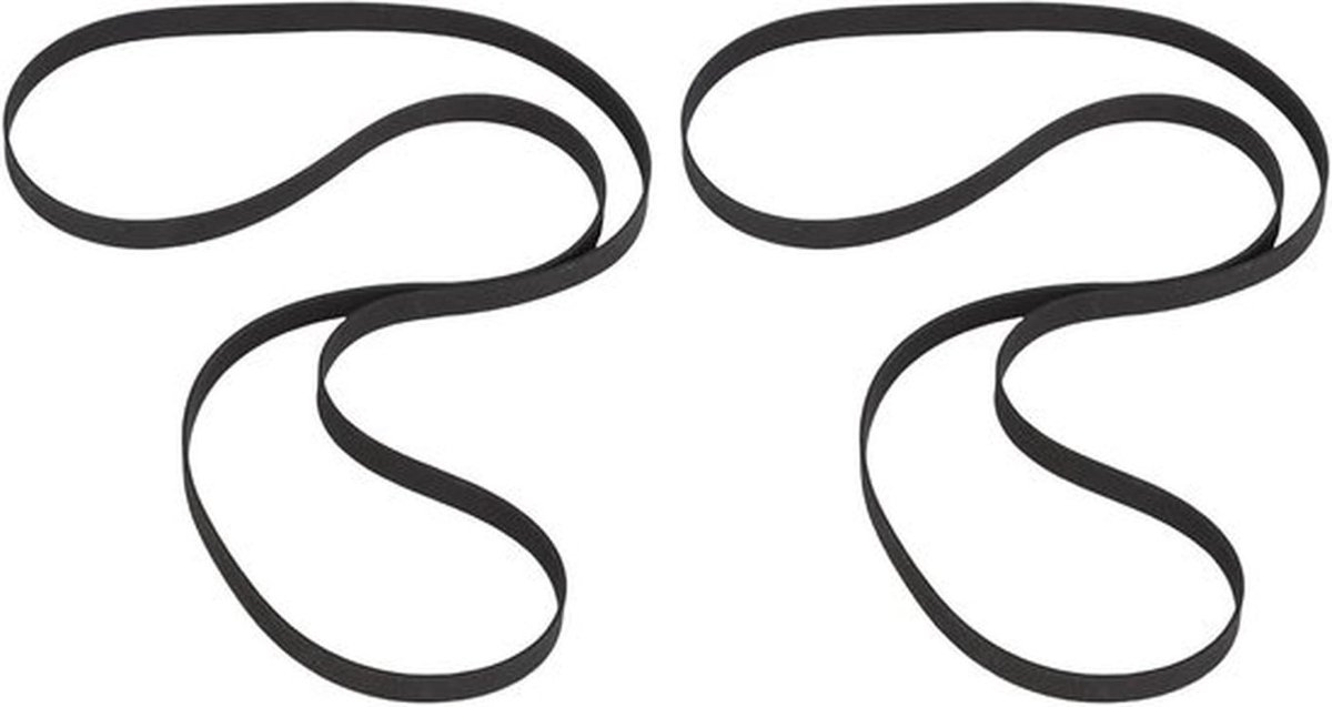 Draaitafelriem voor platenspeler, 145x5x0,6 mm - compatibel met verschillende retro modellen - soepele rotatie