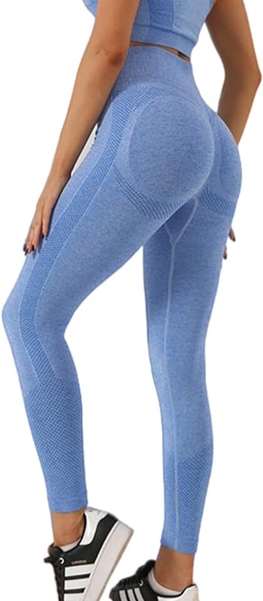 Scrunch Butt sportlegging Hoge taille naadloze push up legging voor dames Ondoorzichtige Boom Booty legging Sportbroek met buikcontrole Slanke sportlegging Gym Broek yoga Fitnesstraining
