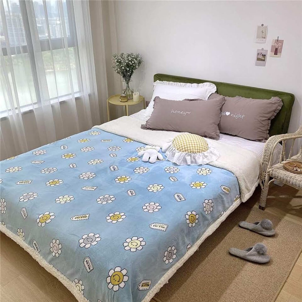 Graden van comfort gewogen deken queen size voor volwassenen - gelijkmatige gewichtsverdeling met premium glaskralen | Warme zware deken voor gebruik door één persoon -5_200 * 230