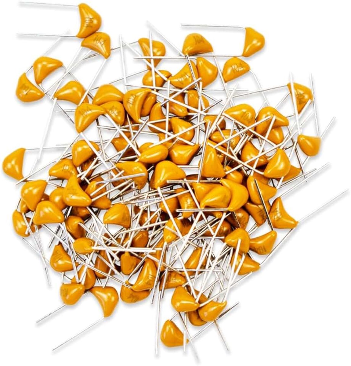 100pcs 50V 100nF Monolithische Keramische Kondensator Gele Elektronische Toebehoren voor Computer en Telefoon