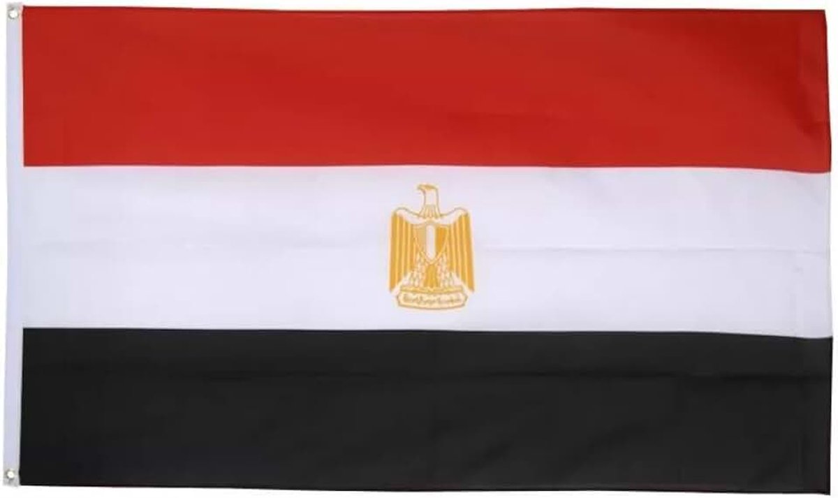 2026 Vlag - Officiële nationale vlag, 1,52 m x 0,92 m, groot, dubbelzijdig met messing ogen, VS, Canada, Mexico (Egypte)