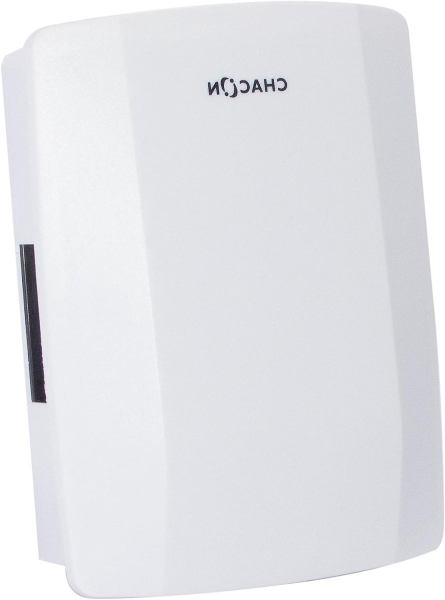 Draadloze Deurbel - Drukknop - Bezoekers Melden - Twee Melodieën - 230 Volt - Wit